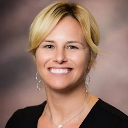 A headshot of Kristin Baja